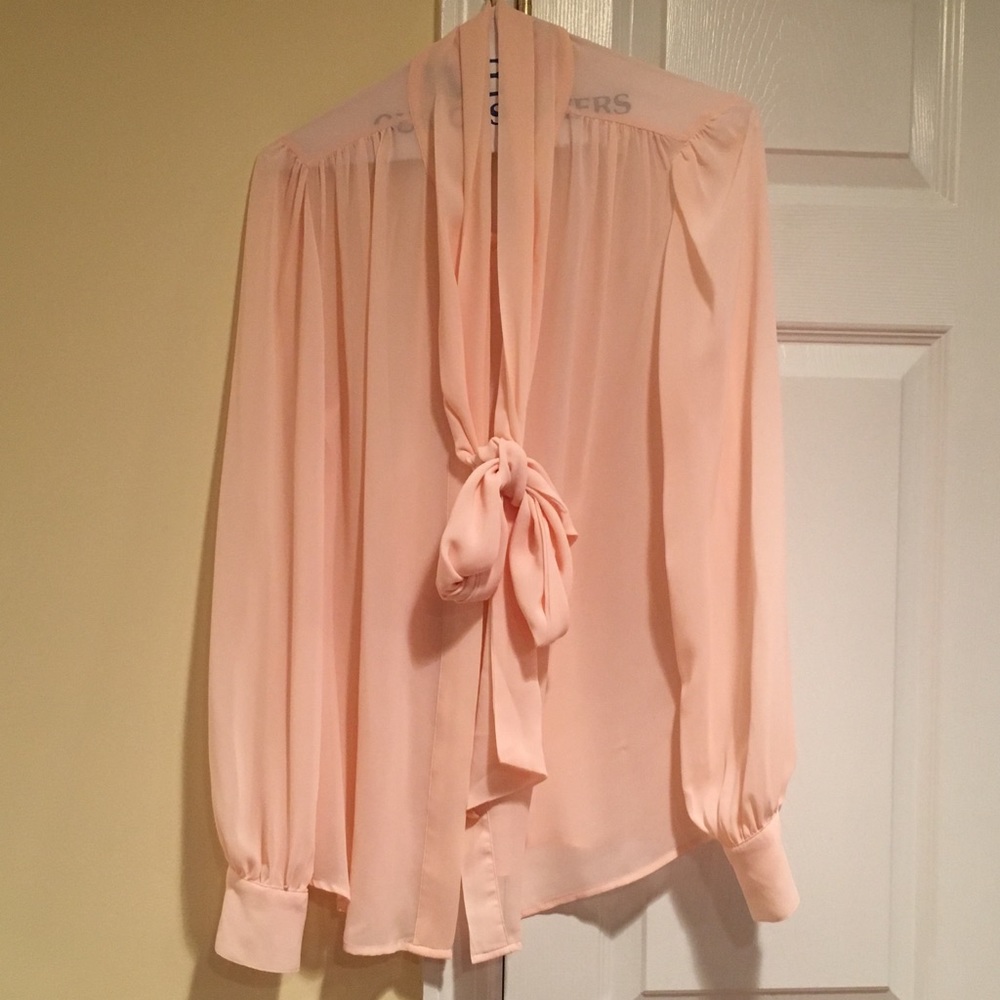 Light pink blouse